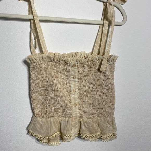 Lost + Wander Palm Friday Crop Top Sz XS - Picture 9 of 13